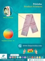Privisha Soft Silk Saree Combo Set - Baby Pink - Image 4