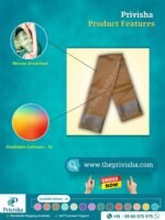Privisha Soft Silk Saree Combo Set - Coffee - Image 4