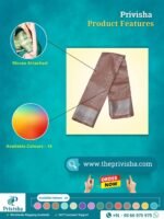 Privisha Soft Silk Saree Combo Set - Copper - Image 4