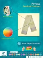 Privisha Soft Silk Saree Combo Set - Gold - Image 4