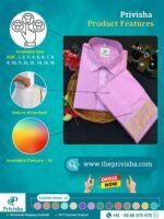 Privisha Silk Kids Shirt and Dhotis Combo Set – Pink - Image 5