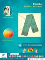 Privisha Soft Silk Saree Combo Set - Pista Green - Image 4