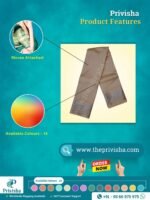 Privisha Soft Silk Saree Combo Set - Silver Green - Image 4