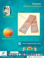 Privisha Soft Silk Saree Combo Set - Smoothy Orange - Image 4