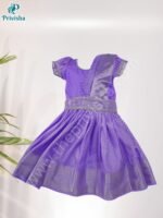 Privisha Soft Silk Pattu Pavadai Combo Set – Lavender