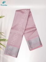 Privisha Soft Silk Saree Combo Set - Baby Pink