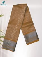 Privisha Soft Silk Saree Combo Set - Coffee