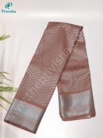 Privisha Soft Silk Saree Combo Set - Copper