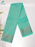 Privisha Soft Silk Saree Combo Set - Elegance Green