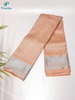 Privisha Soft Silk Saree Combo Set - Smoothy Orange